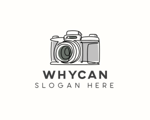 Dslr - Photography Camera Media logo design