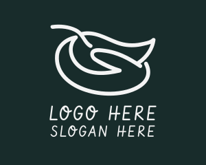 Gardener Leaf Hand  Logo