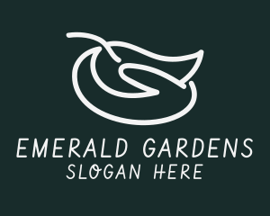 Gardener Leaf Hand  logo design