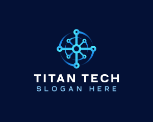 Spiral Tech Movement logo design