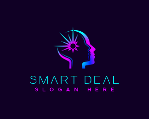 Smart Artificial Intelligence logo design