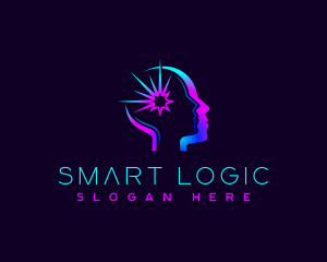 Smart Artificial Intelligence logo design