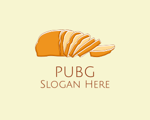 Food - Wheat Bread Slice logo design
