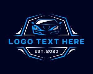 Team - Car Motorsport League logo design