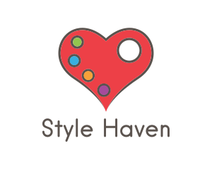 Heart - Heart Color Palette logo design