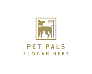 Pet Dog Comb logo design