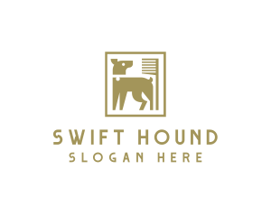 Pet Dog Comb logo design