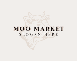 Cow - Cow Dairy Farm logo design