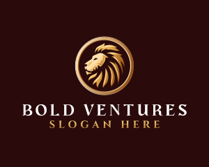 Luxury Lion Finance logo design