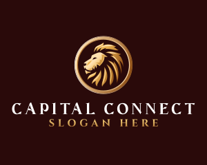 Luxury Lion Finance logo design