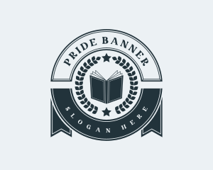 Book Author Award logo design