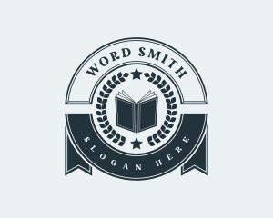 Author - Book Author Award logo design