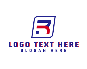 Letter R - Generic Forwarding Business logo design