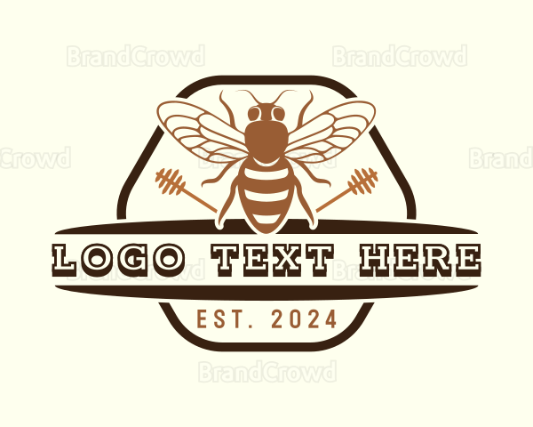 Beekeeper Honey Hive Logo