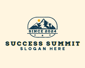 Mountain Summit Trekking logo design