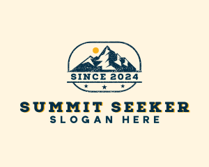 Mountain Summit Trekking logo design