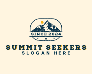 Mountain Summit Trekking logo design