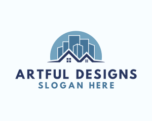 City House Building logo design