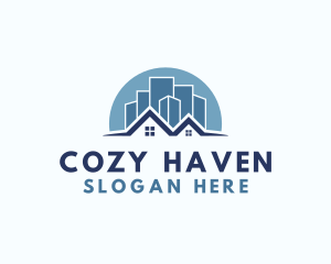 Accommodation - City House Building logo design