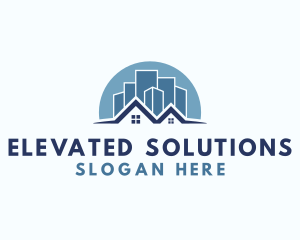 City House Building logo design