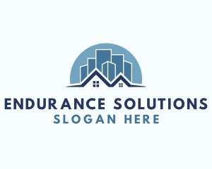 City House Building logo design