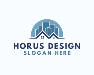 City House Building logo design