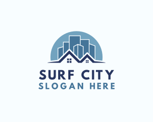 City House Building logo design