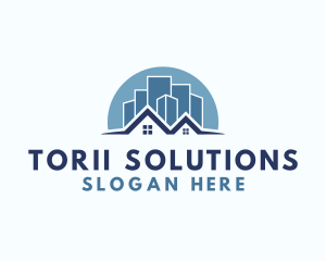 City House Building logo design