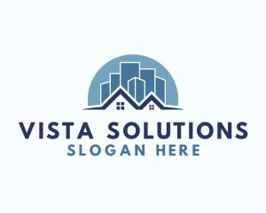 City House Building logo design