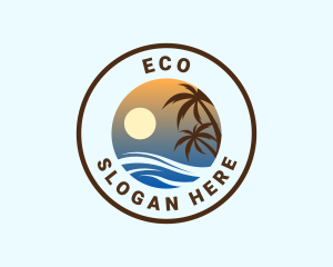 Tropical Island Getaway Vacation  Logo