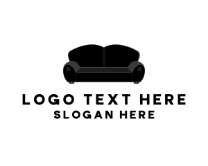 Seat - Sofa Couch Seat Furniture logo design