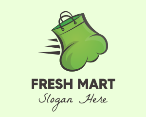 Supermarket - Grocery Bag Supermarket logo design