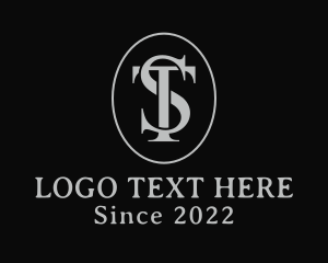 Letter Tf - Jewelry Boutique T & S Monogram logo design