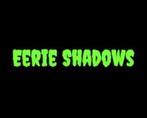 Creepy - Green Creepy Slime Font logo design
