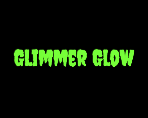 Green Creepy Slime Font logo design