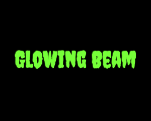 Green Creepy Slime Font logo design