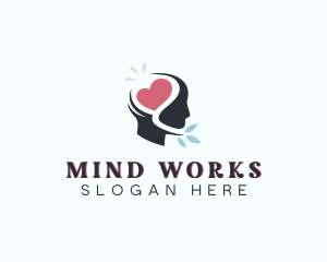 Psychology - Heart Human Psychology logo design