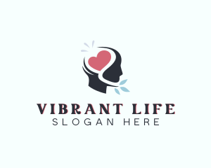 Heart Human Psychology logo design