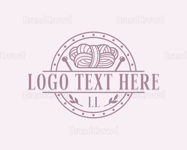 Handcrafted Crochet Yarn Logo