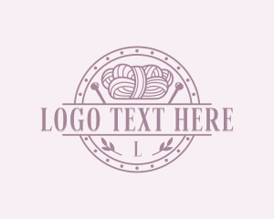 Handcrafted Crochet Yarn Logo