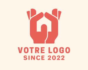 Charity Housing Home logo design