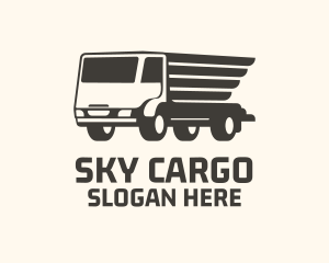 Wing Truck Cargo logo design