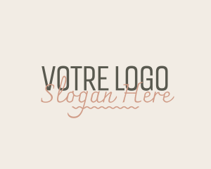 Elegant Boutique Designer Logo