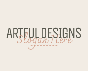 Elegant Boutique Designer logo design