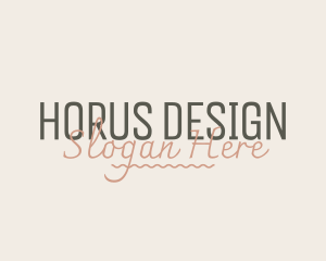 Elegant Boutique Designer logo design