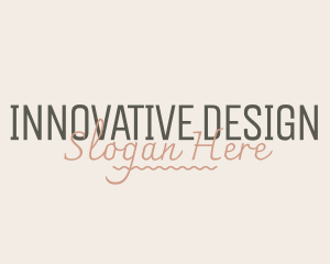 Elegant Boutique Designer logo design