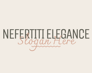 Elegant Boutique Designer logo design