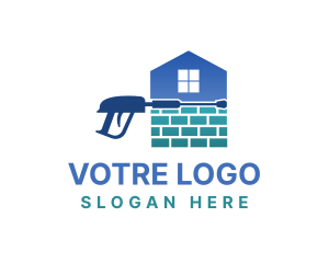 Floor - House Cleaning Service logo design