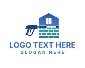 Cleaning - House Cleaning Service logo design