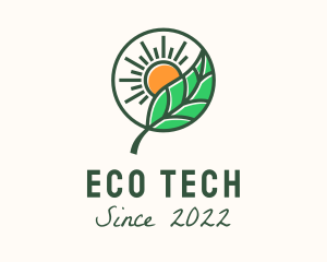 Ecosystem - Sun Leaf Agriculture logo design